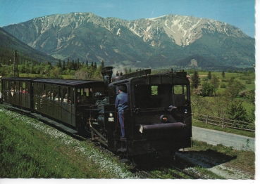 Ansichtskarte Puchberg am Schneeberg, Zahnradbahn, Niederösterreich